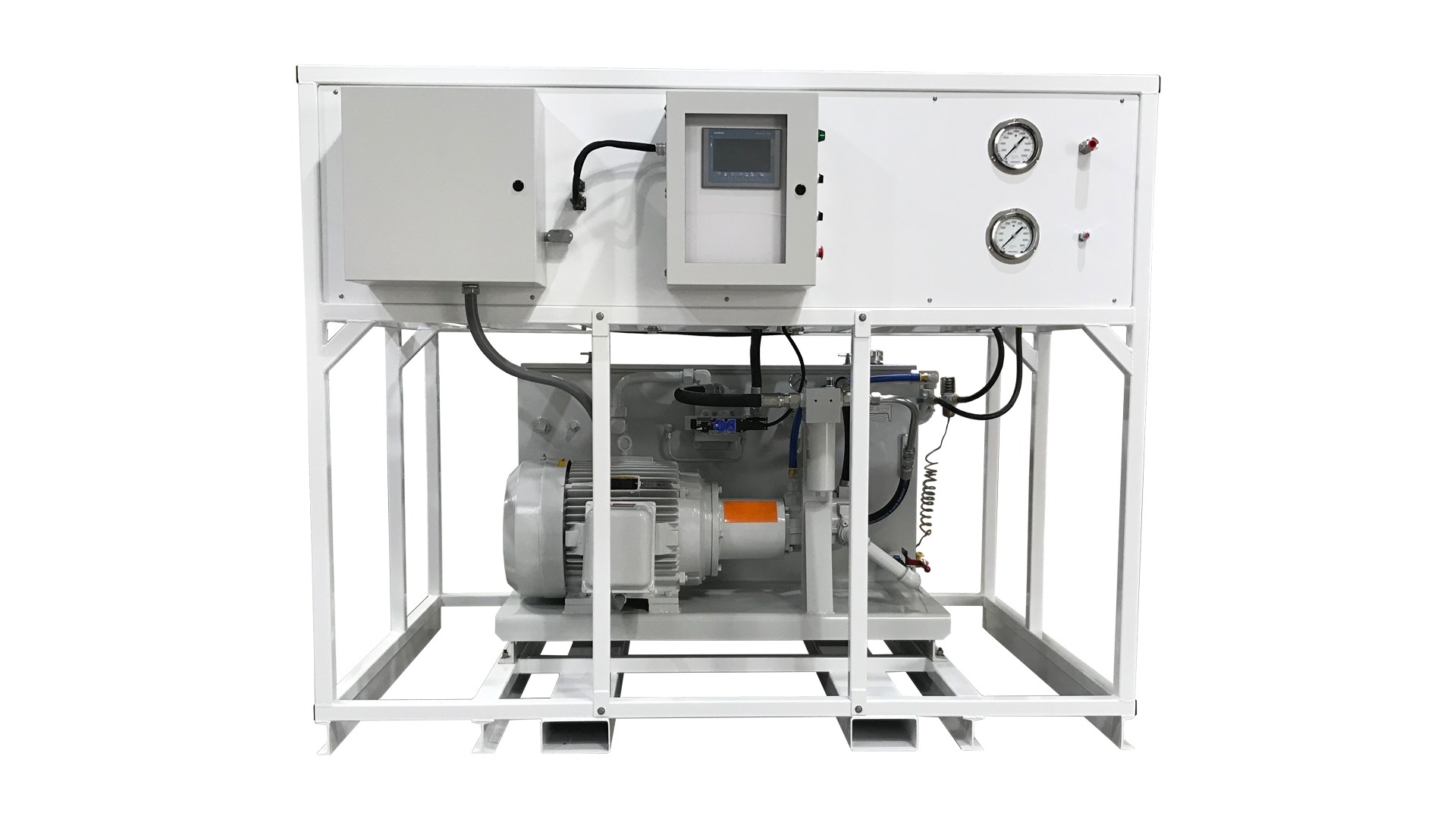 Hydraulically Driven Gas Booster System