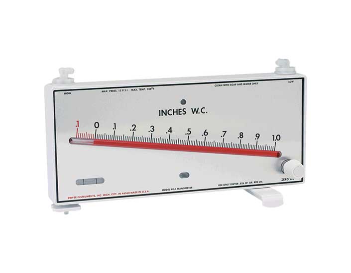 Dwyer Instruments Series Mark II Molded Plastic Manometer