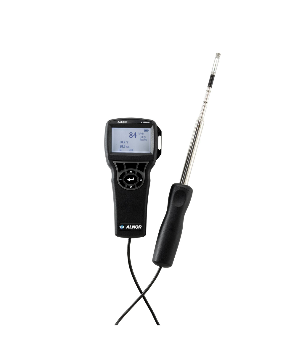 alnor tsi avm440 velometer thermal anemometer